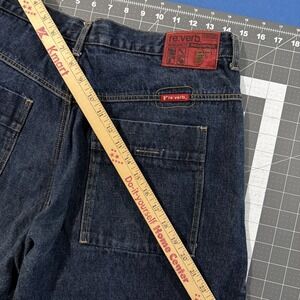 Reverb Jeans Men 38x32 Blue Baggy Loose Y2K Grunge Cyber Mall Goth Southpole